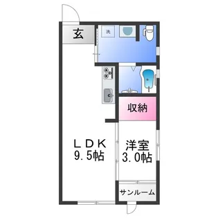 KOYA430【1階】の間取り