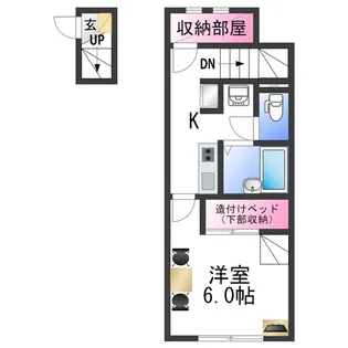 レオネクストGRAND ONE【1階】の間取り