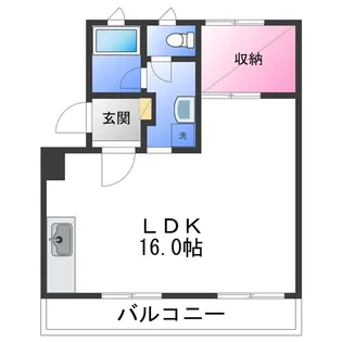 アベニュー楠見【2階】の間取り