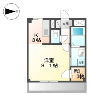 モイス・シャーム【1階】の間取り