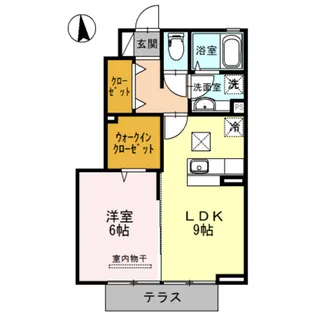 D−roomシルクマムA【1階】の間取り