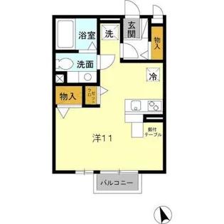 アークハイツ【2階】の間取り