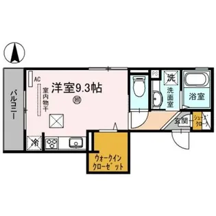 D−ROOM北田辺丁【3階】の間取り