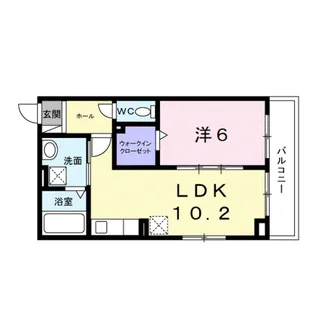 ヒカルサ和歌山本町【3階】の間取り