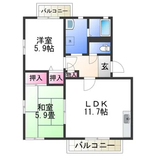 グラン・ファーム【2階】の間取り