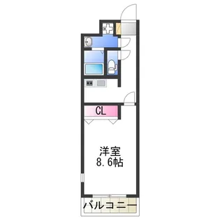 グランメール【2階】の間取り
