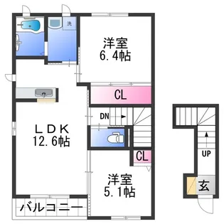 藤栄ハイツⅡ【2階】の間取り