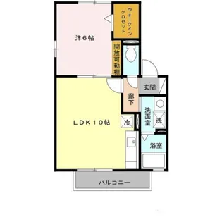 ドエル浜宮【2階】の間取り