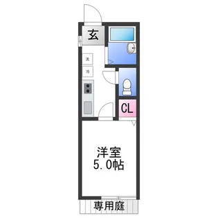 TJ曽屋A【1階】の間取り