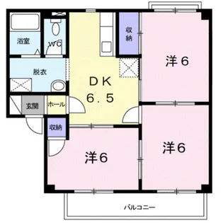 グレイスⅡ【2階】の間取り