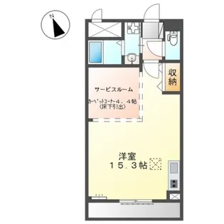 ソレイユ・コート【1階】の間取り