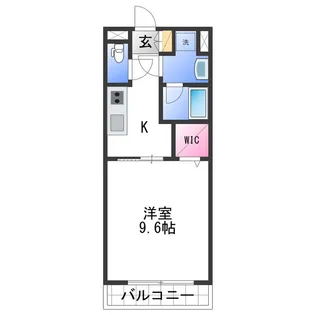 ル・シェール【3階】の間取り