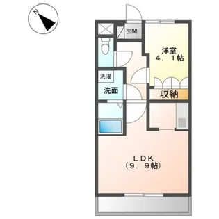 プランドール・コート【2階】の間取り