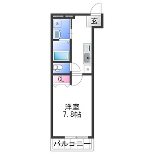 フジパレス和歌山駅東Ⅰ番館【3階】の間取り