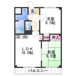 カサ・デ・ありえ【3階】の間取り