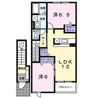 オータム ムーン【2階】の間取り