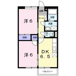 加納ガーデンハイツ【1階】の間取り