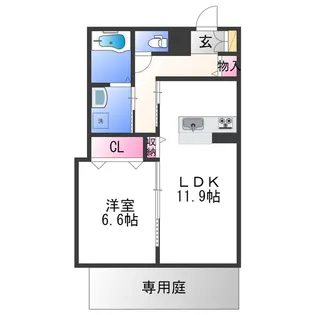 シャーメゾン・ジョワ【2階】の間取り