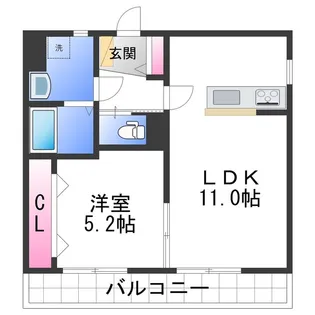 Maison de Soleil【1階】の間取り
