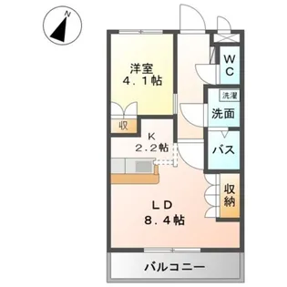 コンフォルト【1階】の間取り