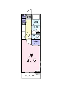 ピット ファースト【2階】の間取り