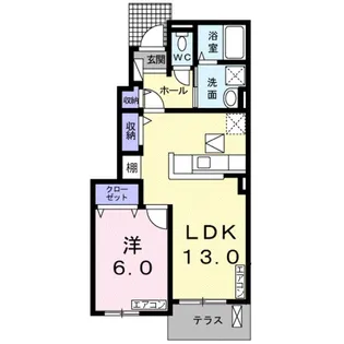 アーデン西浜 Ⅵ【1階】の間取り