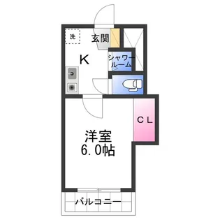 ラヴニール【3階】の間取り