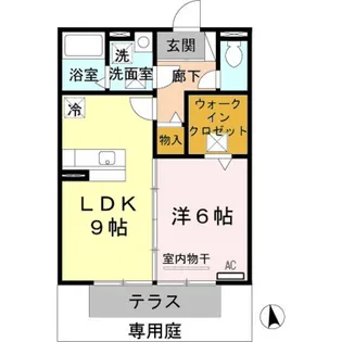 コンフォート【2階】の間取り
