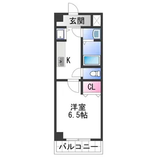 カーサ ベルカント【1階】の間取り
