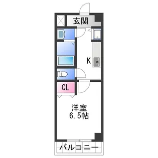 カーサ ベルカント【1階】の間取り