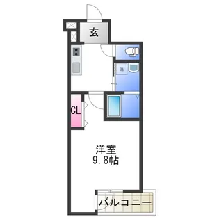 フジパレス市駅北【3階】の間取り