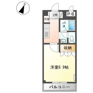 サンハイツ岩橋【2階】の間取り
