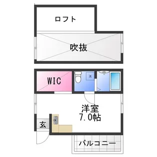 ルフトゼロ B【1階】の間取り