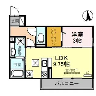 ノヴァ・グランデ【1階】の間取り