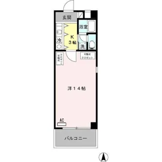 RISE COURT BW【5階】の間取り