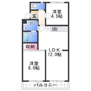 サイカプラザ【3階】の間取り