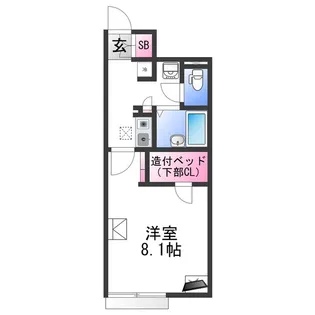 レオネクストGRAND ONE【1階】の間取り