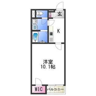 レオネクスト加納【1階】の間取り