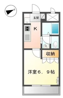 グランディール・プラム【2階】の間取り