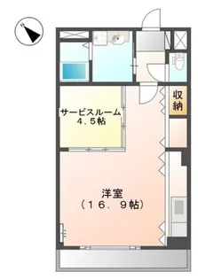 コンフォース21【3階】の間取り