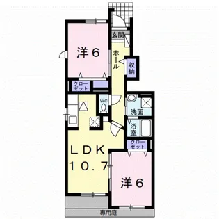 エテルノ・カーサ【1階】の間取り