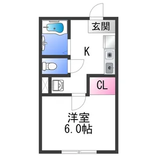 フレデリクスハウン3【2階】の間取り