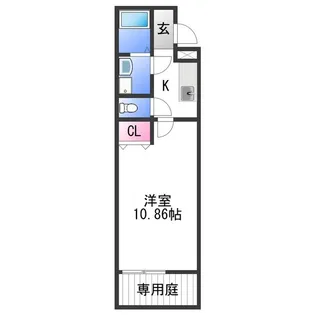 パイナップル荘【2階】の間取り