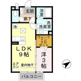 モナリエ道【1階】の間取り