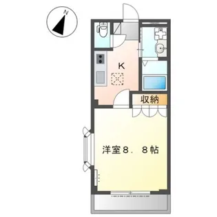 アンジェラ【2階】の間取り