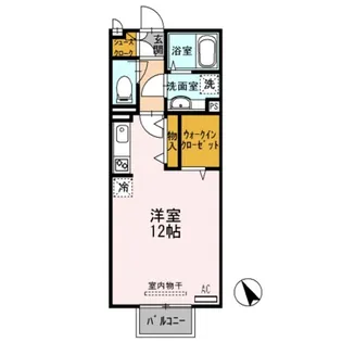 ソフィアルーチェ【1階】の間取り