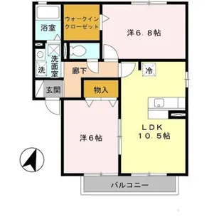 LE FIGAROⅢ【1階】の間取り