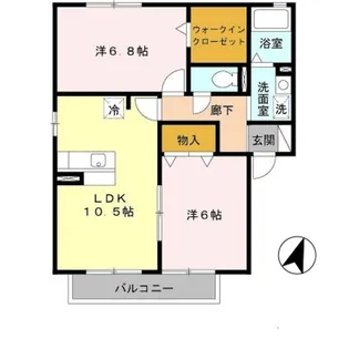 LE FIGAROⅢ【1階】の間取り