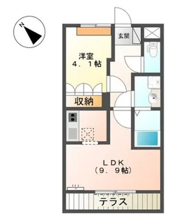 プランドール・コート【2階】の間取り