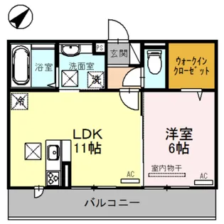 イゾラ ルーチェ【3階】の間取り